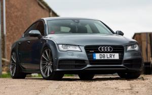Audi A7 Sportback on Vossen Wheels (VPS-307T) 2016 года (UK)